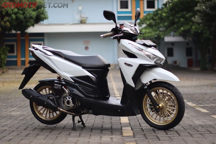 Modal 800 ribuan pasang kipas tambahan di radiator Honda Vario 125.