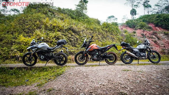 Ketiga sport adventure Rp 100 jutaan ini punya karakter dan riding position yang berbeda