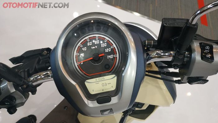 Spidometer All New Honda Scoopy varian Sporty dan Fashion yang pakai kontak biasa