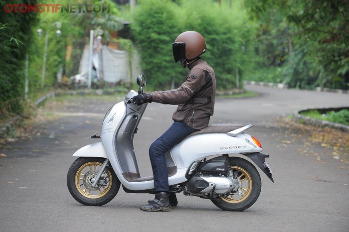 Posisi duduk All New Honda Scoopy