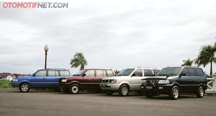 Toyota Kijang Kapsul bergaya ALTO di era 2000-an awal