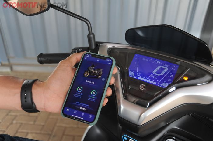 Aplikasi Y-Connect bikin pengendara lebih mudah memantau kondisi motor