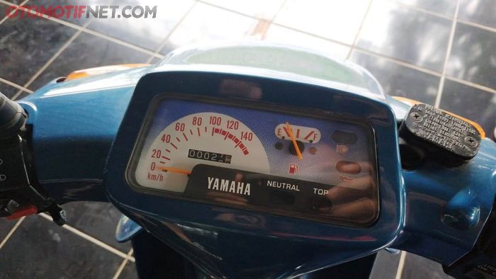 Odometer Yamaha Sigma NOS, angka baru 27,9 km