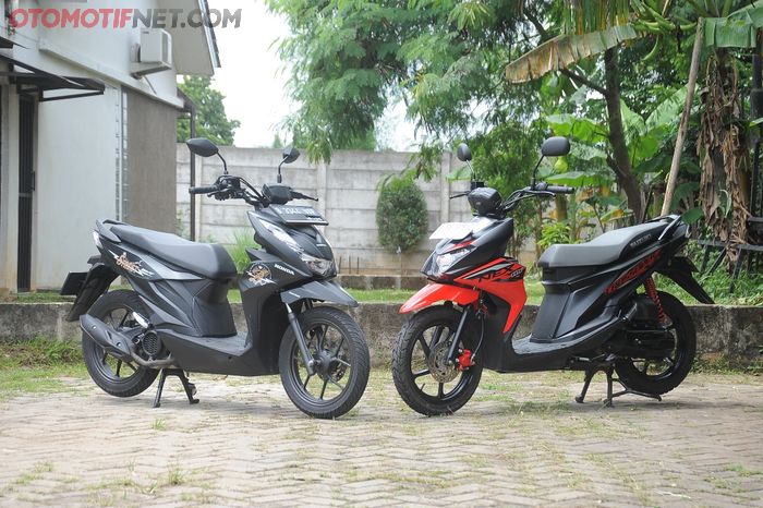 Honda BeAT Street diadu dengan Suzuki Nex II Crossover