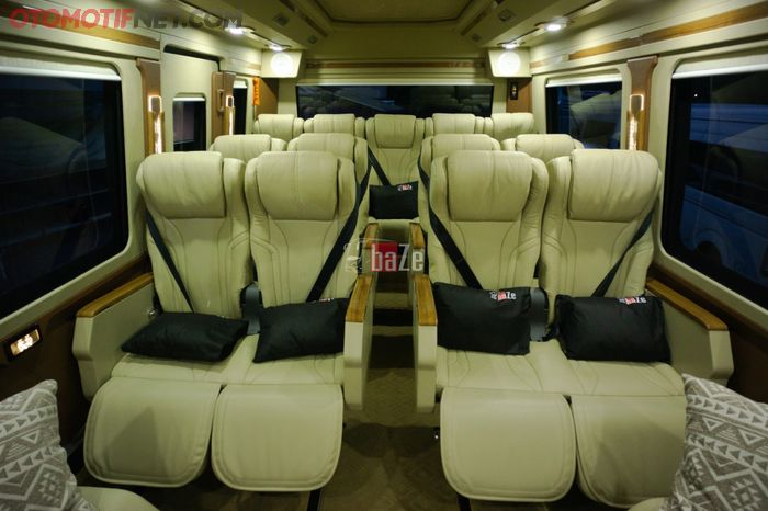 Jok nyaman dengan tambahan legrest