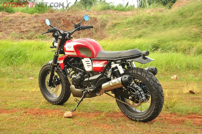 Suzuki Inazuma tracker, sasis belakang dipapas jadi datar