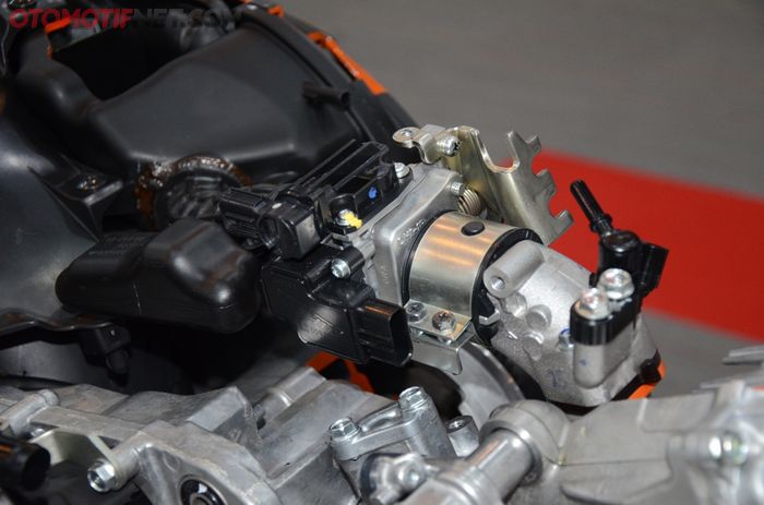 Throttle body mesin eSP+ Honda PCX 160 berdiameter 28 mm