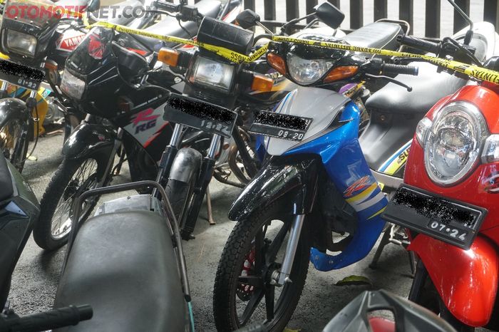 kondisi dari dekat Suzuki RGR, Honda GL Pro sampai Satria Hiu