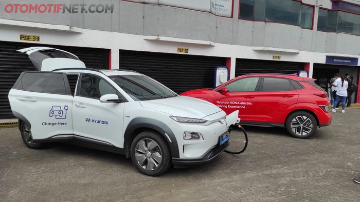 Hyundai Mobile Charging Service menggunakan Kona Electric sebagai mobil donor