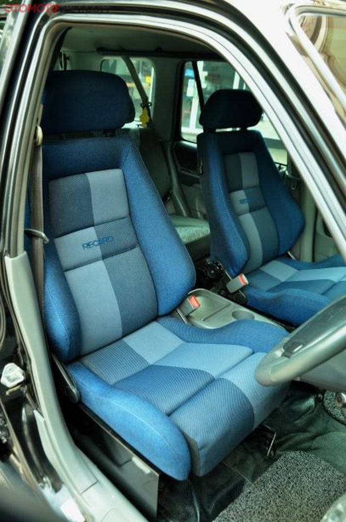 Jok Recaro LX catur biru yang langka, cocok!