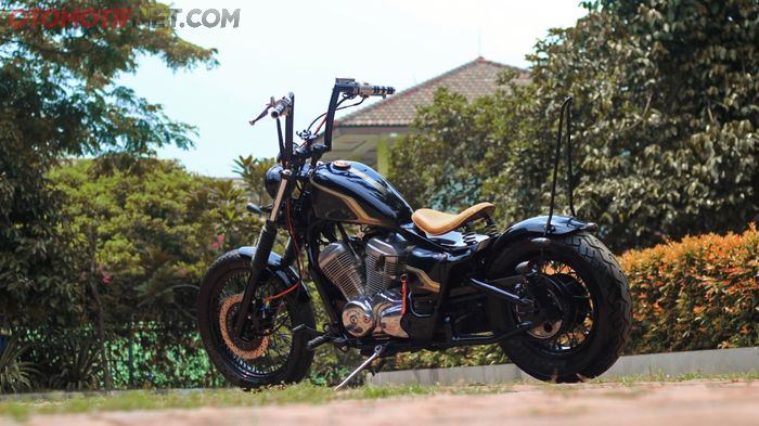 Modifikasi Honda VT 600 Shadow milik Sinto, gak hanya estetika tapi juga wajib fungsional!