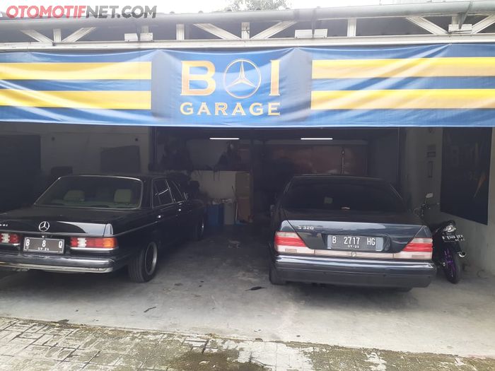 Bengkel Boi Garage terima restorasi Mercedes Benz