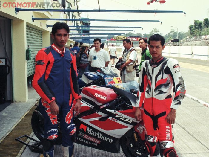 Ahmad Jayadi saat turun sebagai wildcard di GP125 tahun 1997 di Sentul