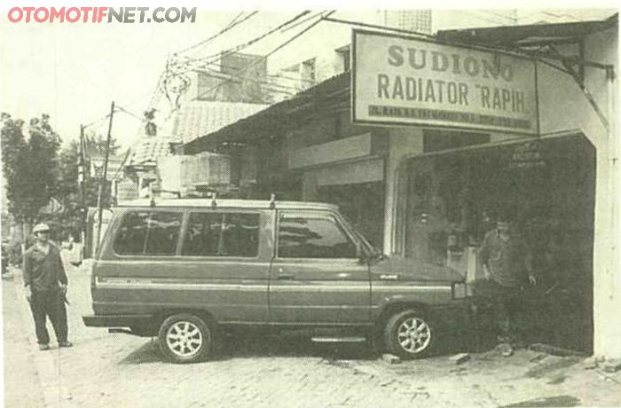 Bengkel Sudiono Radiator Rapih yang berlokasi di depan RS Setia Mitra Fatmawati