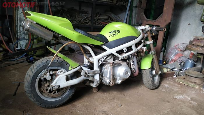 Tampilan motor sebelum dirombak