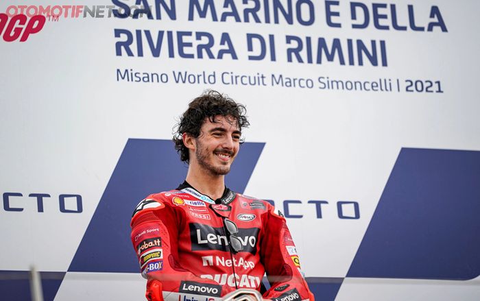 Murid Valentino Rossi Francesco Bagnaia sukses juara MotoGP Aragon dan San Marino 2021 membuat semangat bisa kawinkan 3 gelar juara dunia MotoGP 2021