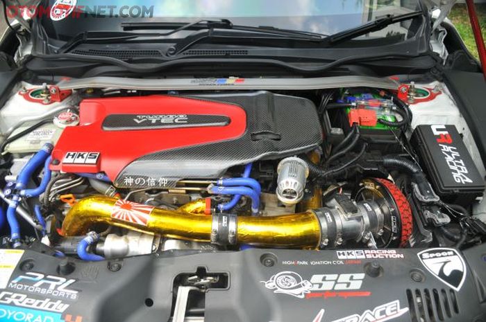 Perangkat turbo bawaan diganti pakai turbo hybrid racikan SS Performance Shop