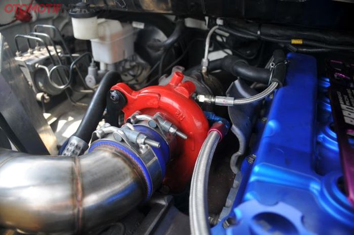 Turbo hybrid bisa diset sampai 2,4 bar kalau untuk drag race