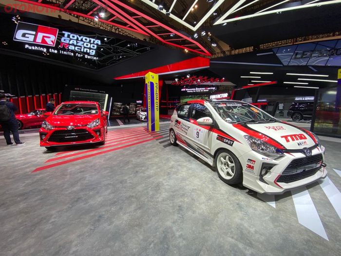 Line Toyota Gazoo Racing juga hadir di GIIAS 2021