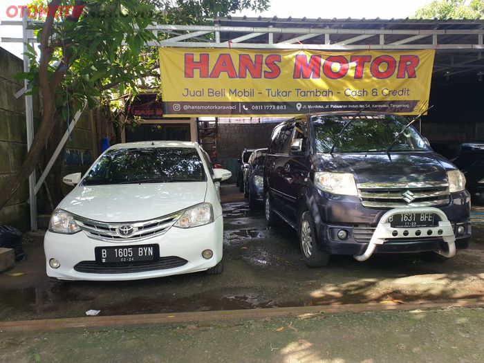 Showroom Hans Motor 2 di Karawaci Tangerang