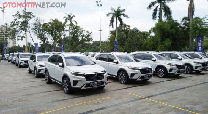 Honda All New BR-V yang mulai didistribusikan ke konsumen