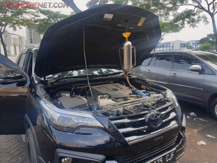 Servis dan purging Toyota Fortuner diesel