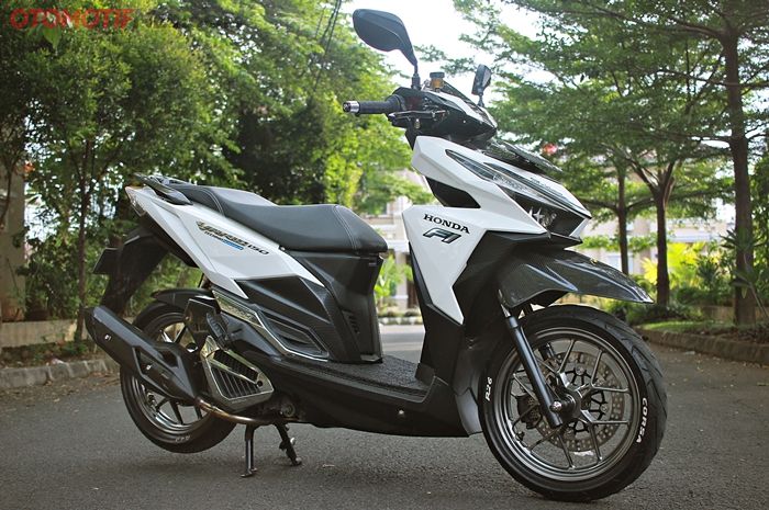 Honda Vario 150 old milik Andre masih terlihat segar