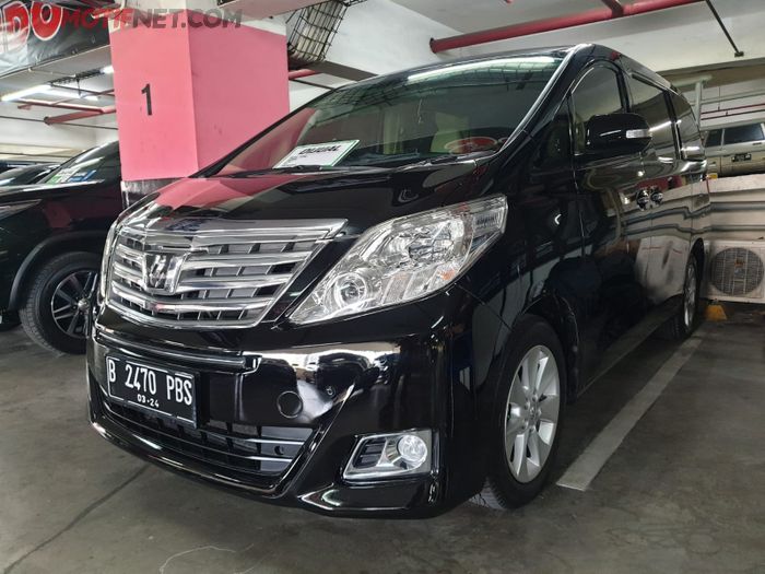Toyota Alphard 2.4 G ATPM 2012