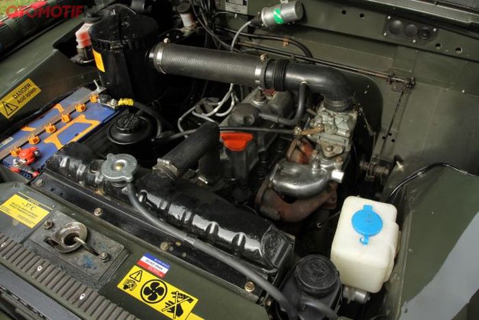 Mesin disegarkan kembali dengan mengganti komponen yang rusak