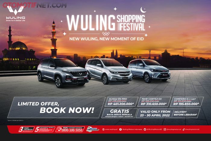 &lsquo;Wuling Shopping Festival&rsquo; Tawarkan Ragam Promo Menarik Jelang Lebaran 2022.