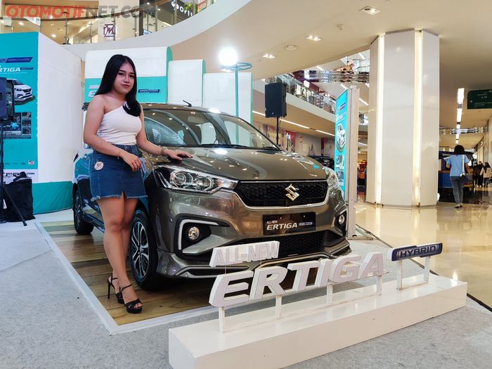 Suzuki All New Ertiga Hybrid resmi diperkenalkan di Solo, Sabtu (18/6/2022)