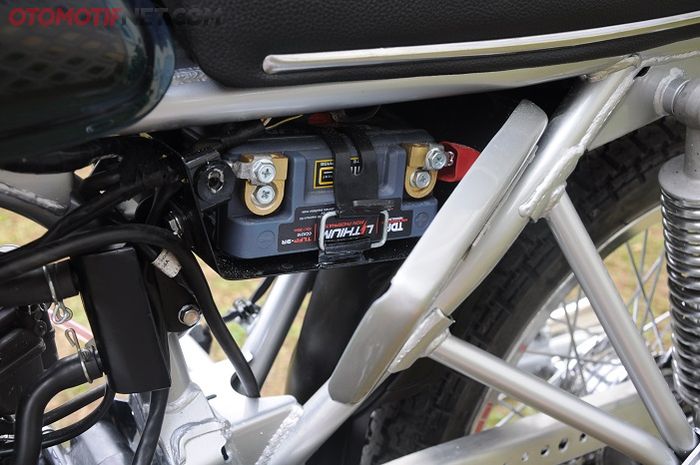 Tampilan saat side panel dibuka