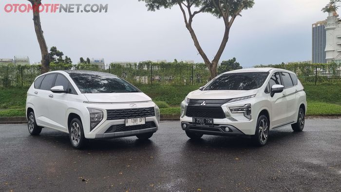 Hyundai Stargazer telah kami pertemukan dengan Mitsubishi Xpander.