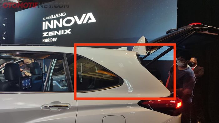 Bagian yang susah dan lama saat desain Toyota All New Kijang Innova Zenix (dalam kotak merah)