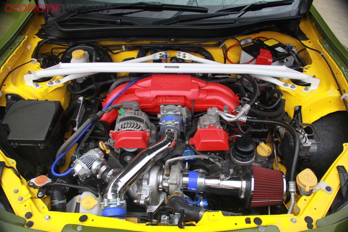 Mesin boxer Toyota 86 Reno ini diuprade performanya biar makin sangar