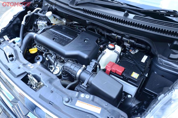 Mesin diesel 1.300 cc milik Ertiga Hybrid, sudah common-rail, direct injection dan ada doping turbo