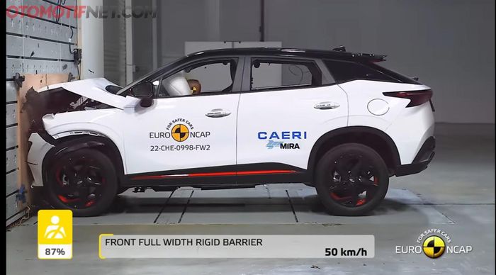 Chery Omoda 5 memperoleh 5 bintang di uji tabrak EURO NCAP