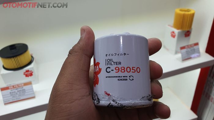  filter oli Vespa matic dari Sakura Filter ini dijual Rp 50 ribuan