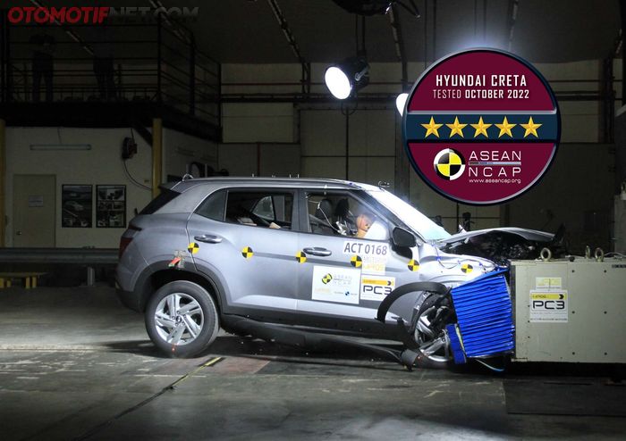 Hyundai Creta raih bintang 5 ASEAN NCAP