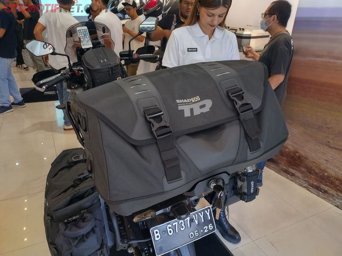 SHAD Indonesia meluncurkan TR50 rear adventure bag, berkapasitas besar dan cocok buat adventure