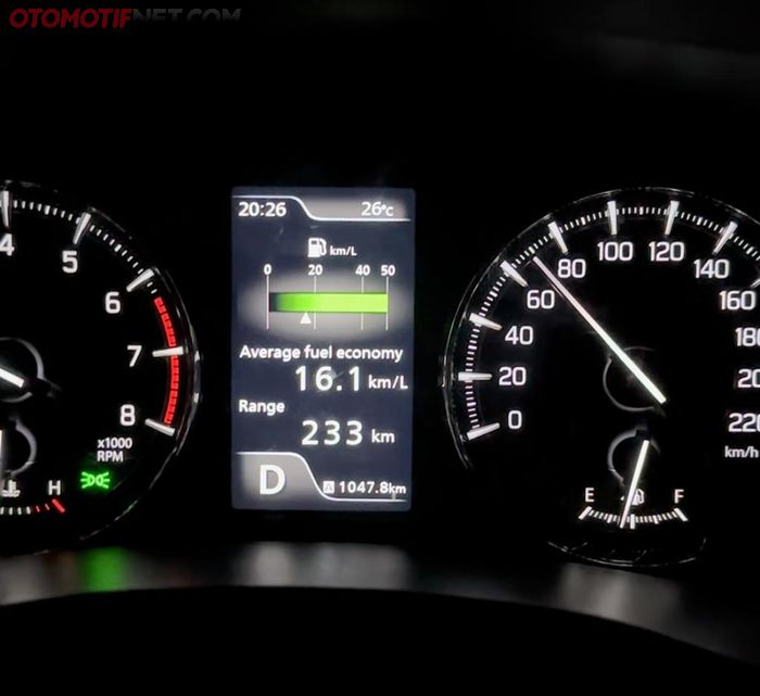 Konsumsi BBM rata-rata Suzuki New Baleno usai tempuh jarak 1047 kilometer