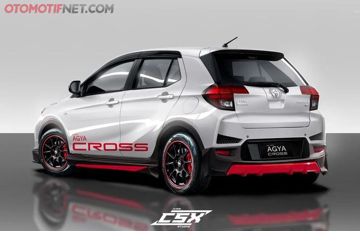 Modifikasi digital Toyota Agya 'Cross'