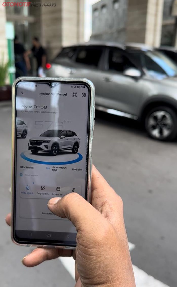 Lewat Wuling Remote Control App di smartphone, pemiik bisa mengakses kendaraan dari jarak jauh