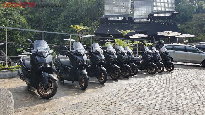 Nusantara Healing &amp; Chill, tempat wisata kekinian yang anak muda banget, juga disambangi rombongan penunggang Yamaha XMAX Connected