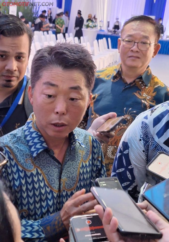 Mr. Chang Oug Hong, Presdir Hyundai Energy Indonesia (HEI).  Pabrik perakitan battery pack ini direncanakan selesai Maret tahun depan (2024)