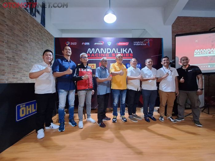 Konferensi pers Kejurnas Motor Sport Mandalika Racing Series (MRS) putaran kedua