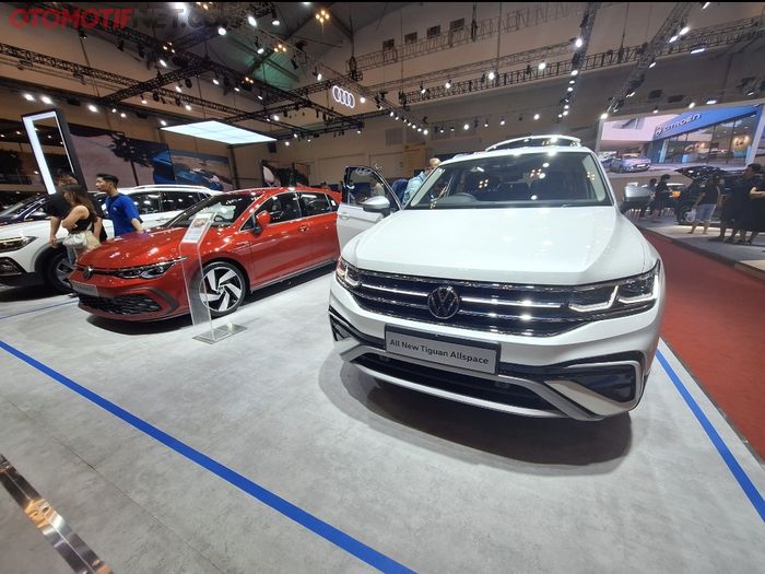 The New VW Tiguan Allspace yang meluncur di GIIAS 2023, Kamis (10/8/2023)