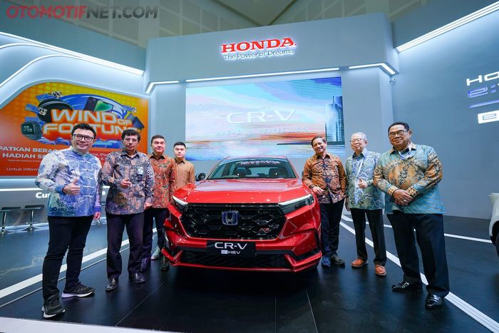 Dalam ajang ini, Honda menampilkan beberapa produknya termasuk generasi terbaru dari All New Honda CR-V e:HEV.