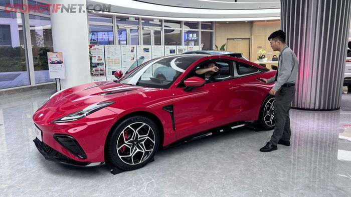 Neta GT, mobil sport elektrik yang diluncurkan April 2023 lalu di Cina