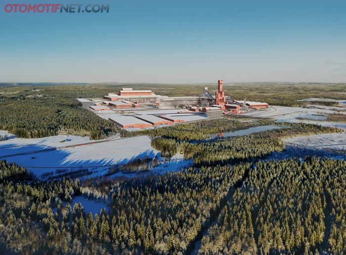 Ilustrasi. Pabrik H2 Green Steel di Boden, Swedia